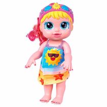 Boneca de Vinil - Baby’s Collection - Dia de Beleza Loira - Super Toys