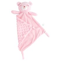 Naninha Bebê Urso com Textura Rosa - Pimpolho