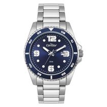 Relógio Condor Masculino Ref: Co2115naf/4a Esportivo Prateado