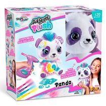 Pelúcia De Pintar - Style 4 Ever - Airbrush Plush - Panda - Fun Divirta-Se