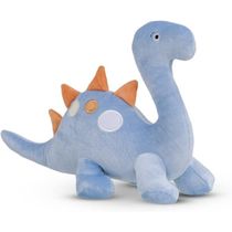 Pelúcia Infantil Baby Dinossauro Azul Zip Toys 40 cm