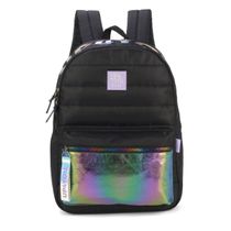 Mochila Holográfica Preta Larissa Manoela Up4you - Luxcel