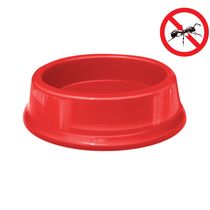 Comedouro Para Gatos 200ml Anti Formiga - Vermelho