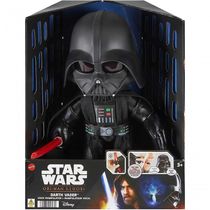 Star Wars Pelúcia Brinquedo De Pelúcia Darth Vader Com Sons - Mattel Hjw21