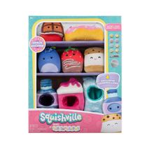 Pelucia Squishmallows Conjunto Máquina De Lanche - Sunny 3436