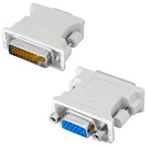 Adaptador conversor DVI 24+5 (Macho)xVGA(Fêmea) branco XC-ADP-32 X-Cell