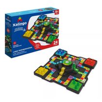 Jogo De Tabuleiro Ludo Tridimensional 24 Peças - Xalingo