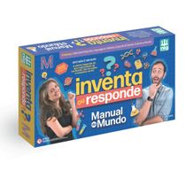 Jogo De Tabuleiro Inventa Ou Responde Manual Do Mundo - Nig 1641