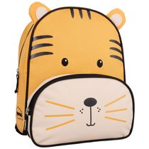 Mochila Infantil Menino Laranja Tigre - Pimpolho