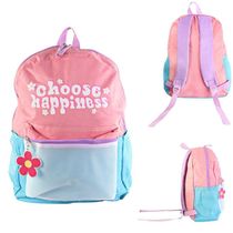 Mochila Escolar Faculdade Viagens E Bolsa Feminina Choose Happiness