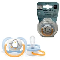 CHUPETA ULTRA AIR UNITARIA MENINO PINGUIM 0-6M PHILIPS AVENT