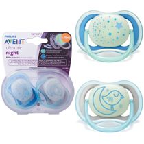 CHUPETA ULTRA AIR NIGHT TIME 6-18M - MENINO - PHILIPS AVENT