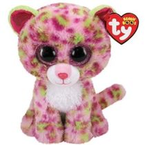 Toyng Pelúcia Ty Beanie Boos Leopardo Lainey