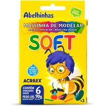 Massinha Soft Conjunto - Acrilex