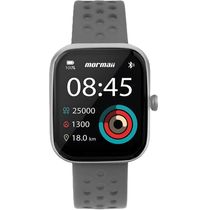 Relógio Smartwatch Mormaii Life Ultra Ref:Molifeuak/8c Prateado