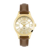 Relógio Condor Feminino Ref: Co2035nlf/5m Casual Dourado