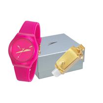 Relógio Speedo Feminino Ref:15027l0eknv2 Esportivo + Porta Alcool em Gel