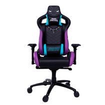 Cadeira Gamer Pantera Negra Preta e Roxo 62000146 Dazz