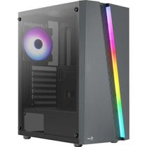 Gabinete Gamer Aerocool Blade Preto Rgb Lateral Vidro