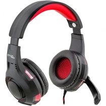 Headset Gamer Bright Com Led Vermelho 0468 Super Bass