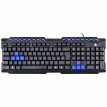 Teclado Gamer Dragon V2 ABNT2 1.8M Preto e Azul GT102 VINIK