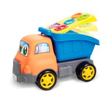 Brinquedo Caminhão Turbo Truck Com Cubos Didáticos - Maral 4136