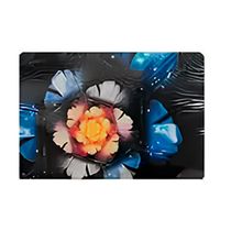 Mouse Pad Flor Tecido 220x180x2mm MP-2218E Exbom