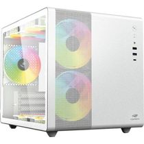 Gabinete Gamer C3tech Aquarius Mt-g710 Sem Fans Branco