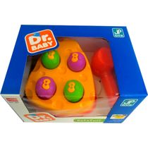 Brinquedo Didático Infantil Rata-Tuff Laranja - JP Brink