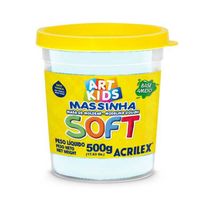 MASSA DE MODELAR SOFT POTE 500G BRANCO NEVE ACRILEX