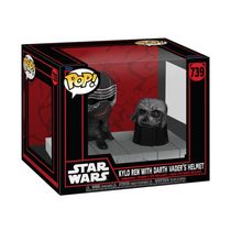 Boneco - Funko POP - Star Wars - Kylo Ren Com Capacete e Darth Vader - Candide