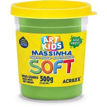 MASSA DE MODELAR SOFT POTE 500G VERDE ACRILEX