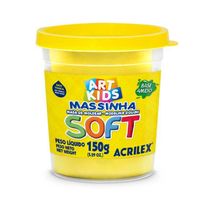 MASSA DE MODELAR SOFT POTE 150G AMARELO LIMAO ACRILEX