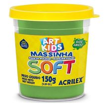 Massa de Modelar Soft Acrilex Verde 150g