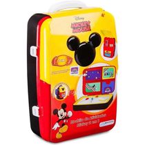 Mochila de Atividades Mickey com Canetinhas e Acessorios Multikids