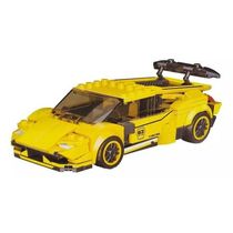 Super Famous Car Sport Amarelo 328 Pecas Folia