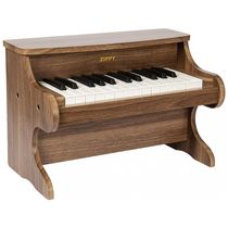 Piano de Madeira Infantil com 25 Teclas para Meninos e Meninas, ZIPPY, Marrom