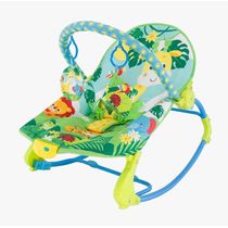 Cadeira De Balanço Musical E Vibratória Color Baby 18kg Girafa