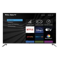 Smart Tv 58” Philco 4k Ptv58g7ur2csbl Roku Led Dolby Audio Bivolt