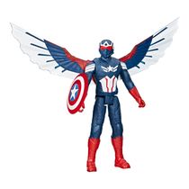 Boneco Articulado - Marvel - Capitão América - Admirável Mundo Novo - Hasbro