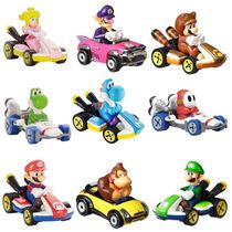 Mini Veículos - Hot Wheels - 1:64 - Mario Kart - Modelos Sortidos - Mattel