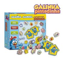 Jogo da Memória Galinha Pintadinha 24pcs - Nig Brinquedos