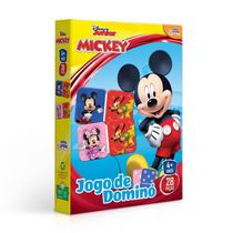 Jogo de Dominó Disney Junior Mickey 28 peças - Toyster