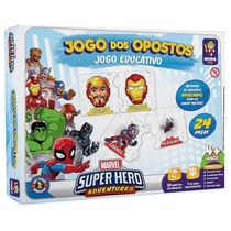 Jogo Educativo - Marvel Super Heroes Jogo dos Opostos - Mimo