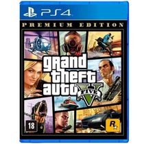 Grand Theft Auto V GTA V Premium Edition - Jogo PS4