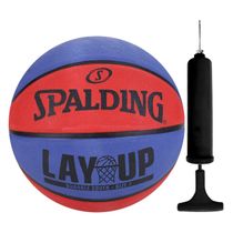 Kit Bola Basquete Spalding Lay-up + Bomba de Ar