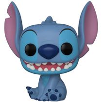 Boneco Funko Pop Disney Stitch 1045 Smiling Seated Lilo & Stitch