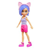 Polly Pocket Conjunto Armário Giratório Gatinho - Mattel