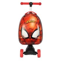 Mochila de Costas Com Patinete Luxcel SpiderMan Vermelho