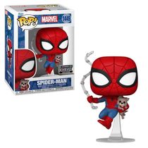 Boneco Funko Pop! Marvel - Homem-Aranha e Cachorro Sandwich